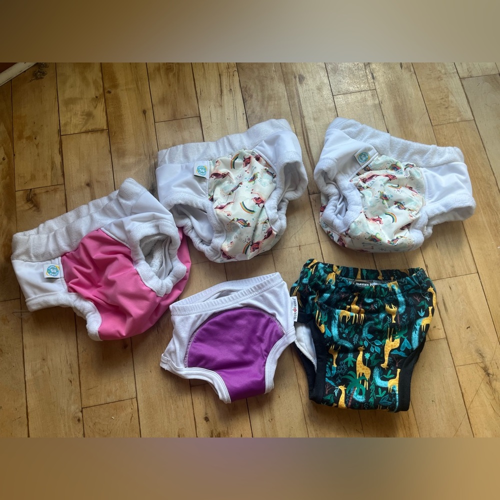 Big Kid Toddler Training Pants Lot of 5